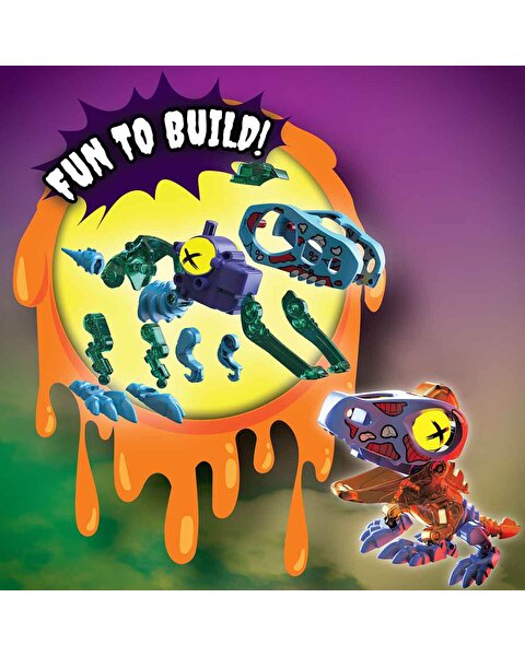 Sesli ve Işıklı Biopod Zombies Dinozor Robot Sürpriz Paket