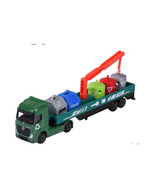 Majorette Transporter Serisi Mercedes Benz Actros Atık Taşıyıcı