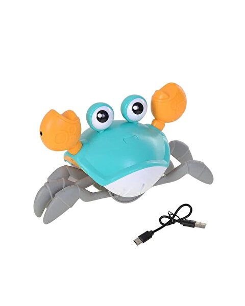 Pilli Çok Fonksiyonlu Yengeç Mavi