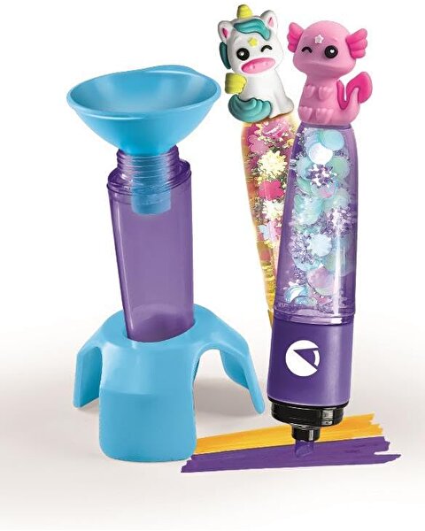 Clementoni Idea Fosforlu Kalem Tasarım Standı Trendy Animals