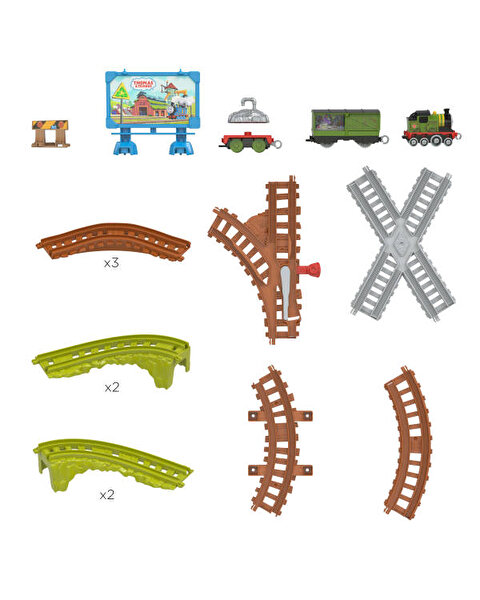 Thomas ve Arkadaşları Tren Seti Sür Bırak Whiff's Recycling Run JCY74