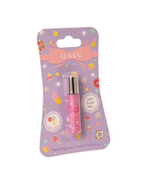 Lukky Şeker Aromalı Pembe Dudak Parlatıcısı