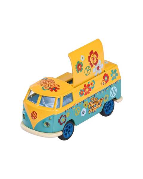 Majorette Volkswagen Deluxe Araba 1:64 Volkswagen T1 Sarı Mavi