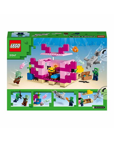 LEGO Minecraft Aksolotl Evi 21247