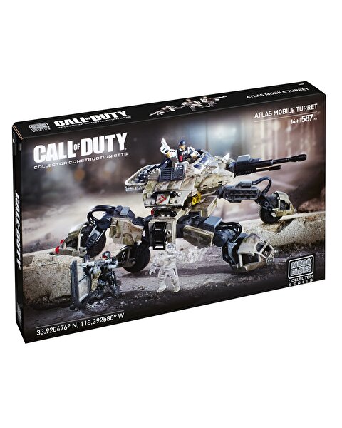 Mega Bloks Call Of Duty Atlas Mobile Turret