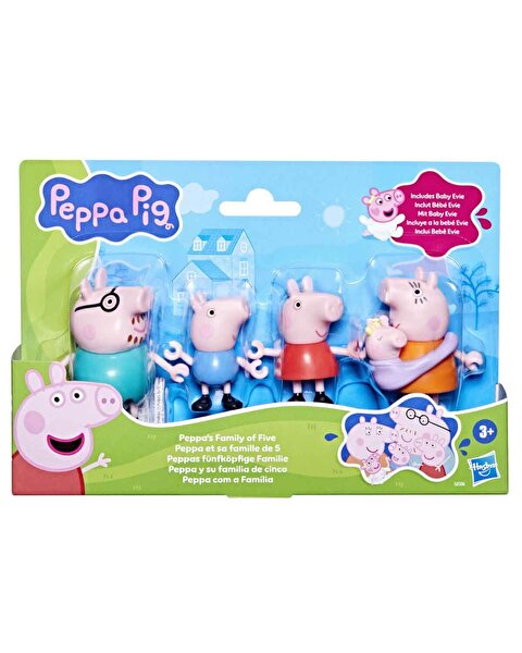 Peppa Pig ve Ailesi 5’li Figür Seti G0506