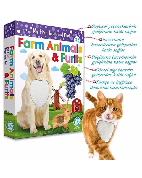 Dokun Hisset Çiftlik Hayvanları ve Meyveler