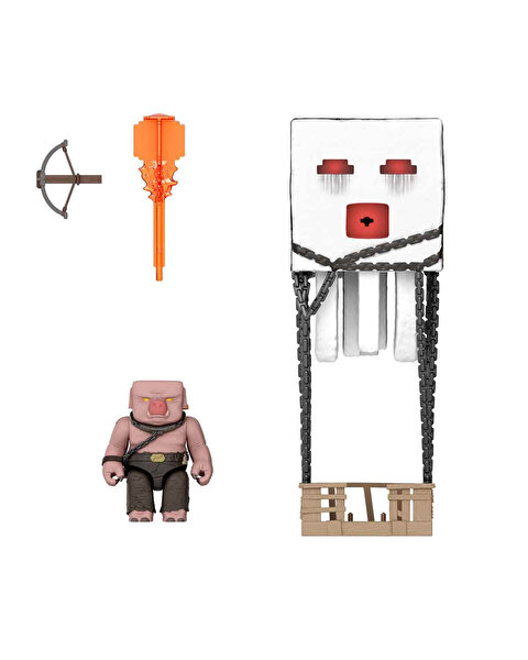 Sesli Minecraft Filmi Blast Attack Ghast Aksiyon Figürü Oyun Seti JFB69