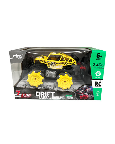 1:36 Uzaktan Kumandalı Drift Car Sarı