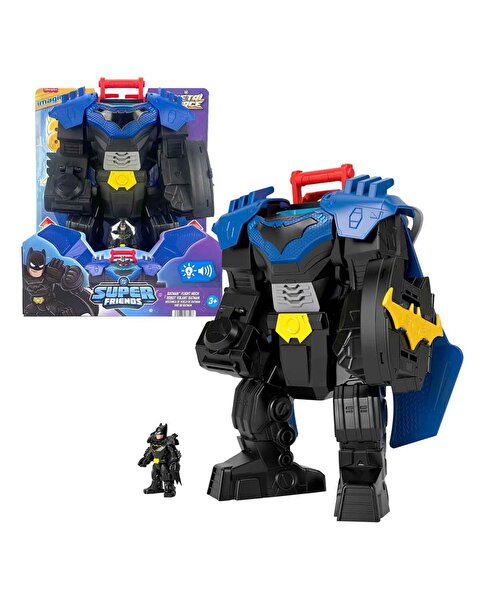 Imaginext Sesli ve Işıklı DC Metal Force Super Friends Batman Uçuş Aracı JDL03