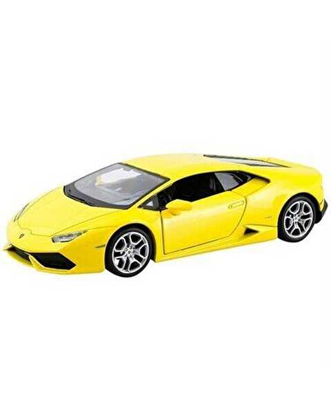 1:24 Ölçekli Sarı Lamborghini Huracan LP 610-4