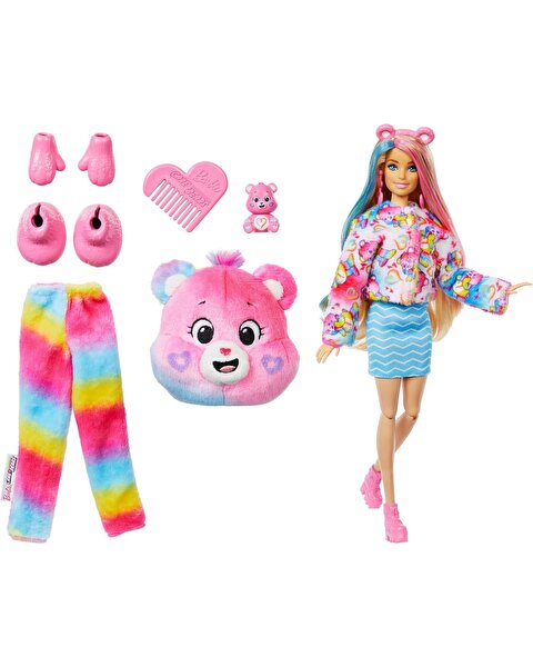 Barbi̇e Cuti̇e Reveal Care Bear Seri̇si̇ Bebek 2. Seri̇ JFV60