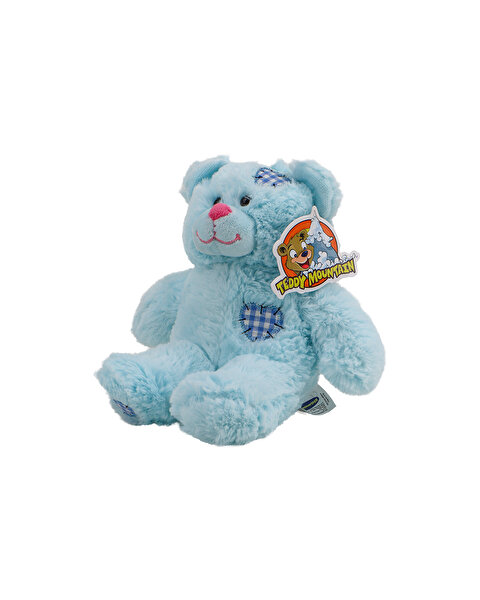 Mavi Yamalı Teddy Bear 16 Cm