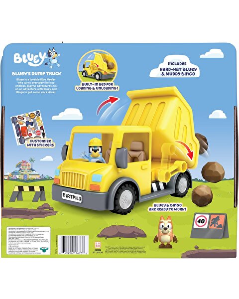 Bluey Damperli Kamyon Oyun Seti