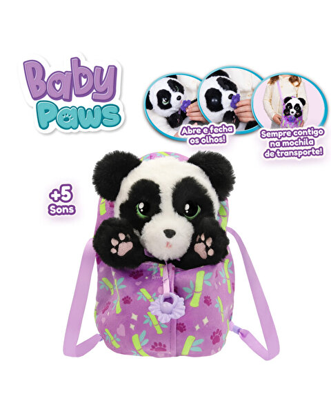 Baby Paws Sesli Panda Peluş 20 Cm 927667