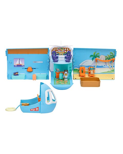 Bluey 3'ü 1 Arada Dönüşen Uçak Oyun Seti