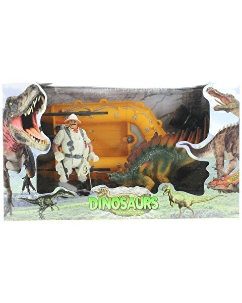 Dinozor Huayangosaurus Avcısı Oyun Seti