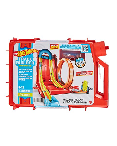 Hot Wheels Track Builder Benzin Bidonu Akrobasi Seti HDX78