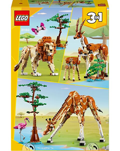LEGO Creator Vahşi Safari Hayvanları 31150