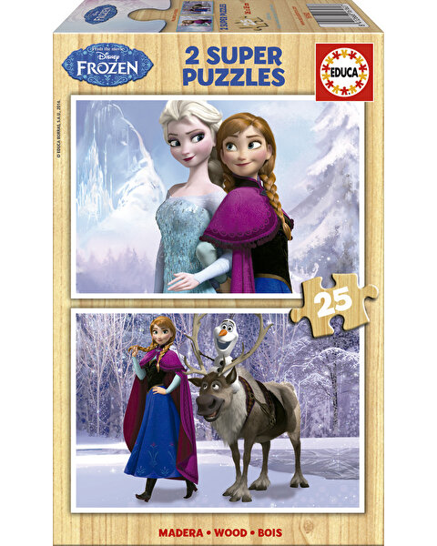 Educa Puzzle 2x25 Parça Frozen