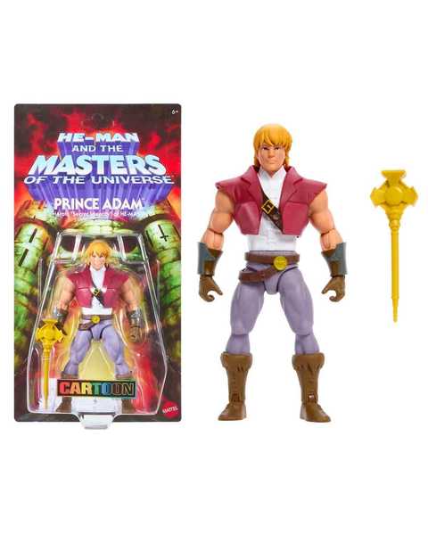 Masters of The Universe Origins 200X Prince Adam Aksiyon Figürü JHJ99