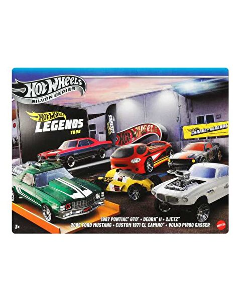 Hot Wheels Efsane Temalı Çoklu Arabalar JBY78