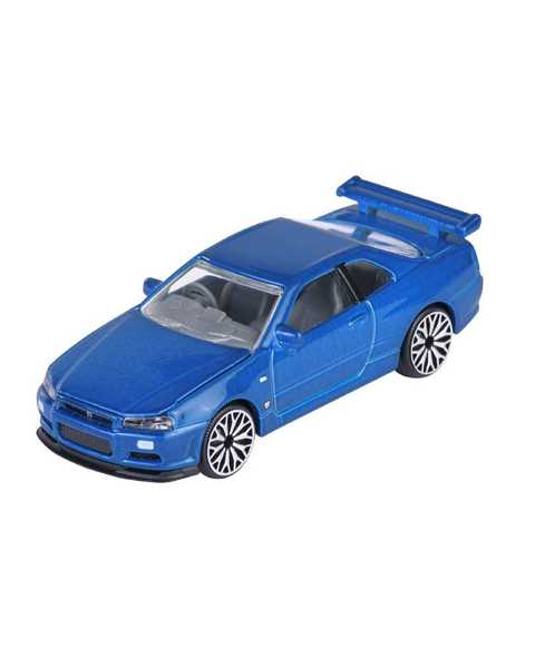 Majorette Japan Pri̇me Arabalar Nissan Skyline Gt-R R34 Mavi̇