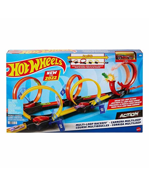 Hot Wheels Çok Çemberli Yarış Seti HDR83