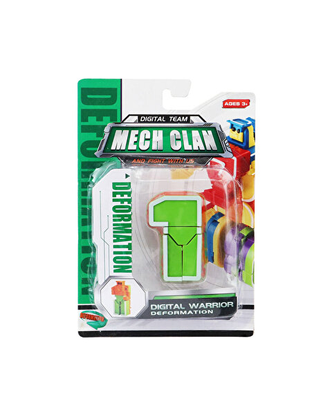 Dönüşen Neon Rakamlar 1 Numara