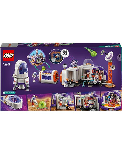 LEGO Friends Mars Uzay Üssü ve Roketi oyuncağıyla 42605