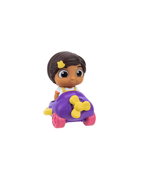 Cocomelon Araçlı Tekli Figür Nina's Airplane Cruiser