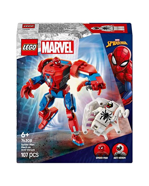 LEGO Marvel Örümcek Adam Robotu, Anti Venom’a Karşı 76308