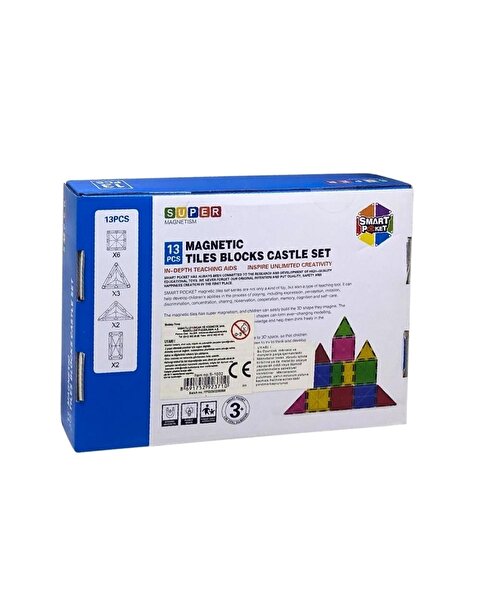 Manyetik Bloklar Seti 13 Parça