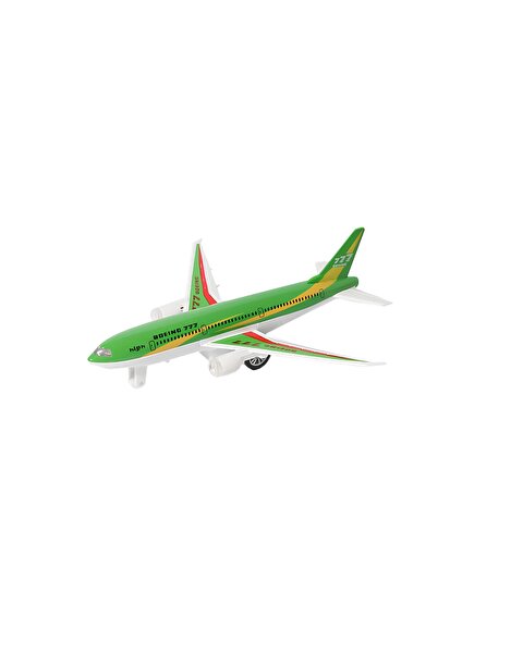 Die Cast Sesli ve Işıklı Çek Bırak Uçak