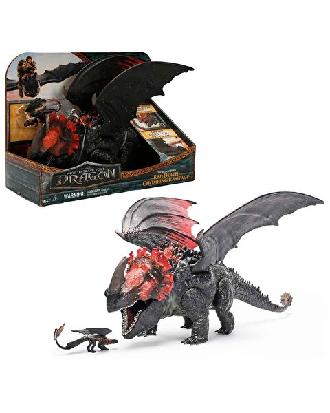 Ejderhanı Nasıl Eğitirsin Red Death Ejderha Figürü 28 Cm
