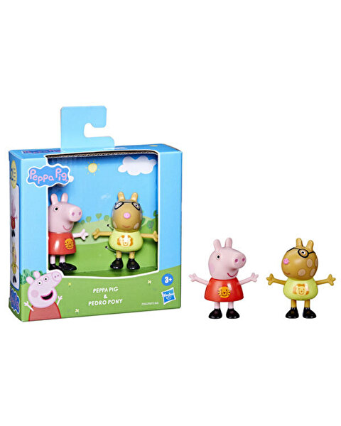 Peppa Pig Peppa'nin En İyi̇ Arkadaşları Oyun Seti̇ Peppa Pig & Pedro Pony F7652