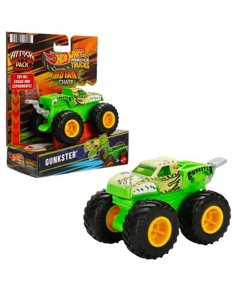 Hot Wheels Monster Trucks Atak Arabalar Gunkster JML01