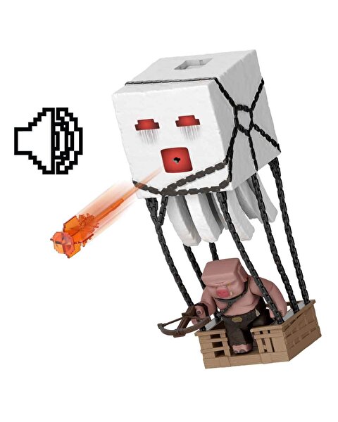 Sesli Minecraft Filmi Blast Attack Ghast Aksiyon Figürü Oyun Seti JFB69