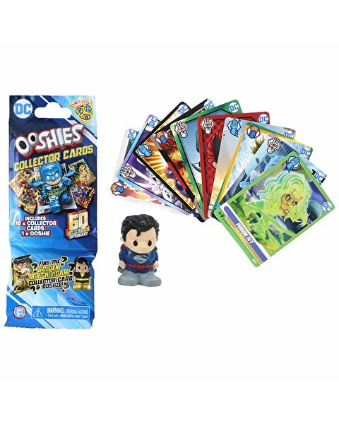 Ooshies DC Figür ve Kartlar Sürpriz Paket 21963