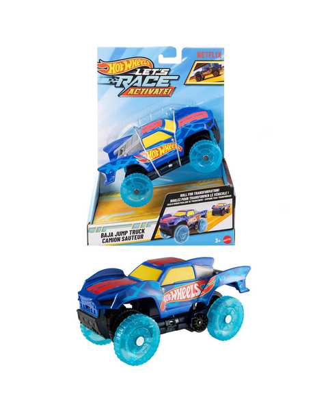 Hot Wheels Let s Race Activate Tekli Arabalar Baja Jumo Truck JJX23