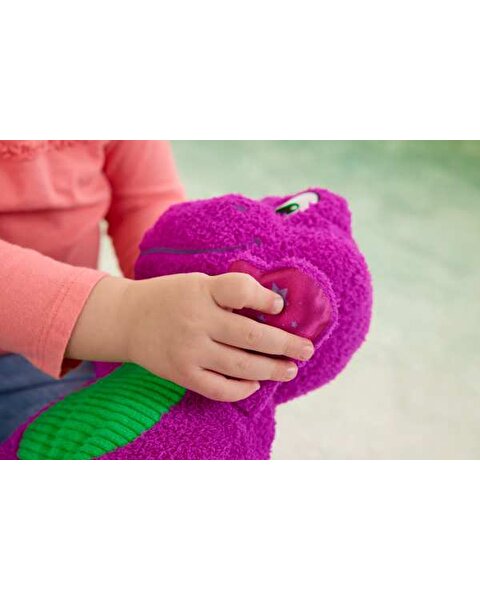 Fisher Price Barney Duyusal Peluş 30 Cm