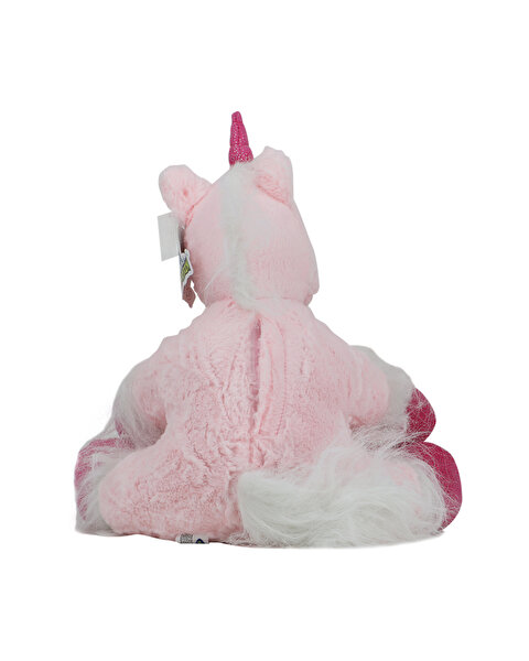 Pembe Boynuzlu Unicorn Peluş 40 Cm