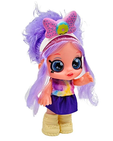 Sesli ve Taşınabilir Çantalı Şeker Kız Roza Bebek