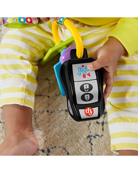 Fisher Price Sesli Eğlen ve Öğren Eğlenceli Aktivite Anahtarı HWY40