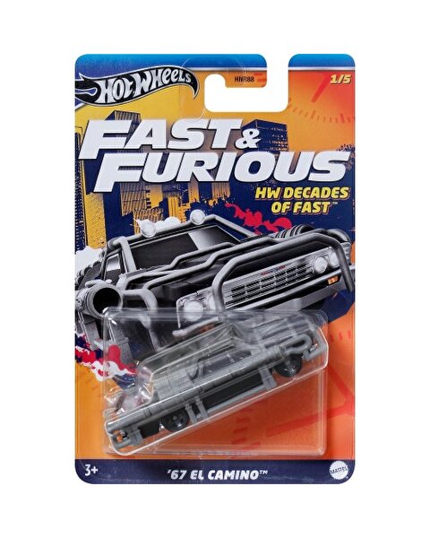 Hot Wheels Fast & Furious Temalı Arabalar 67 El Camino HRW41