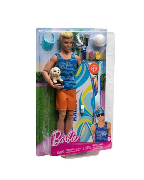 Barbie Ken Sörf Yapıyor Oyun Seti HPT50