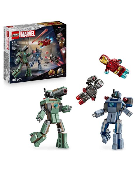 LEGO Marvel Iron Man ve War Machine, Hammer İnsansız Hava Araçlarına Karşı 76320