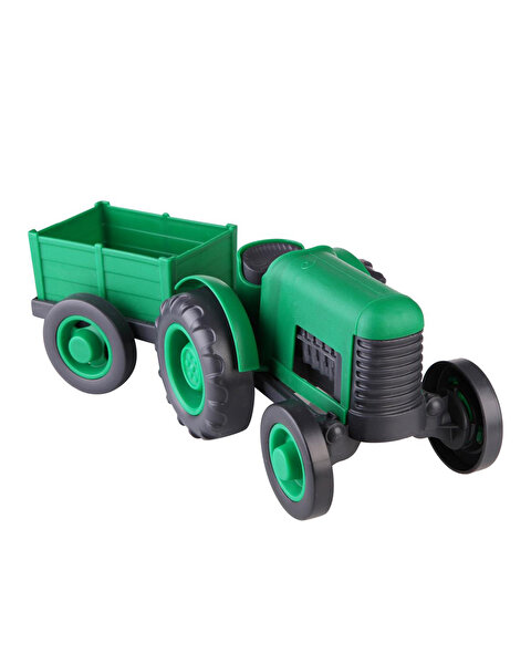 Let's Be Child Römorklu Traktör Yeşil