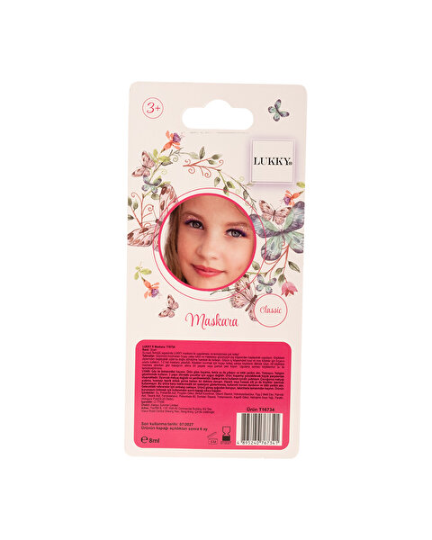 Lukky Silikon Fırçalı Siyah Maskara