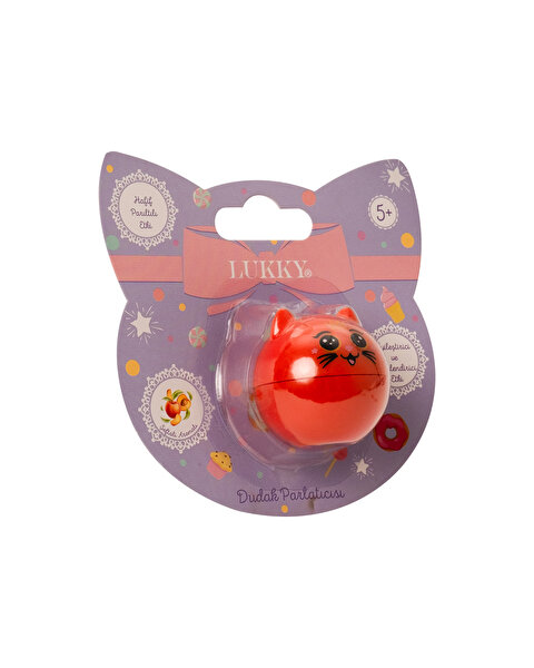 Lukky Simli Şeftali Aromalı Pembe Dudak Balm
